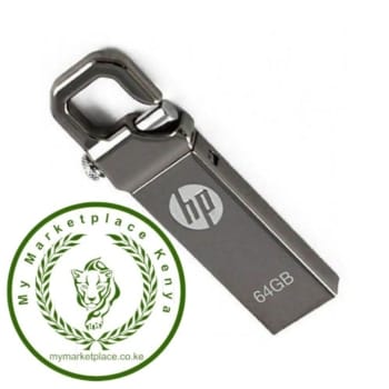 HP V250W Flash Disk With Clip – 64GB – Silver