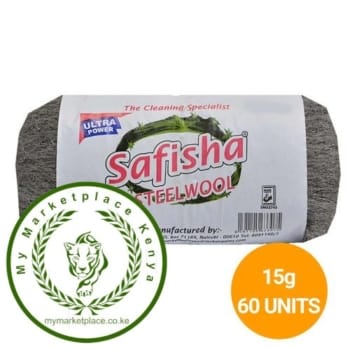 Safisha Steelwool 15g (60×5) – Pack Of 60